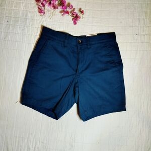 Sonoma Men's Navy Flat Front Shorts